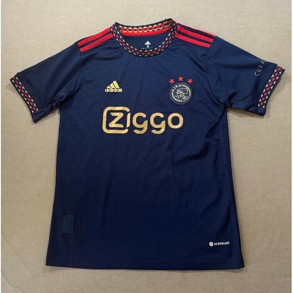 Adidas Ajax Amsterdam Soccer Jersey #8 Rio Grande FC Mens S AEROREADY